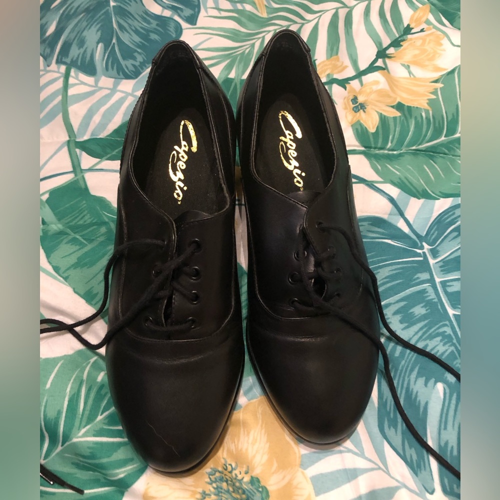 Capezio Cuban Heel Tap 2.5/3” Size 7